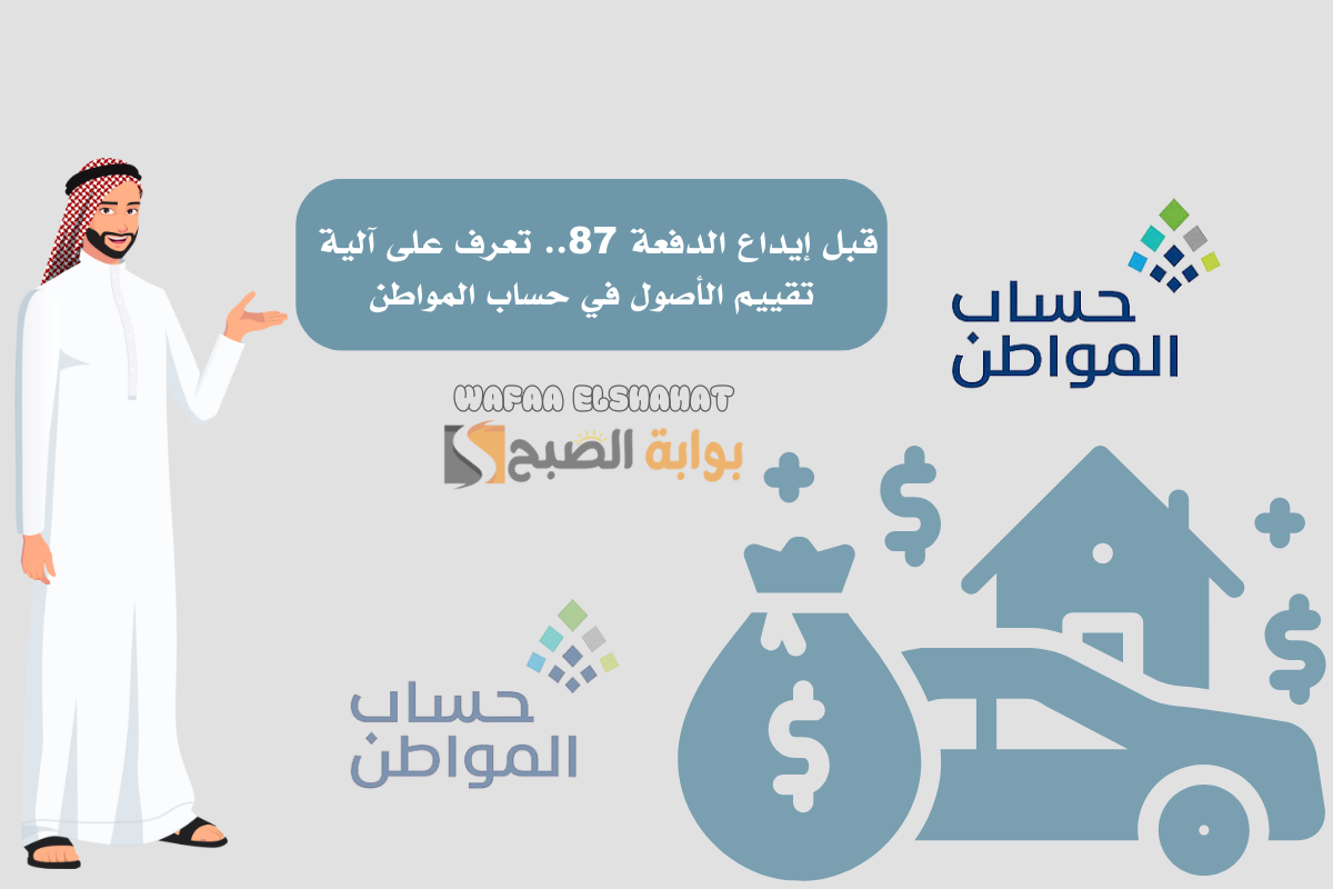 قبل إيداع الدفعة 87.. تعرف على آلية تقييم الأصول في حساب المواطن