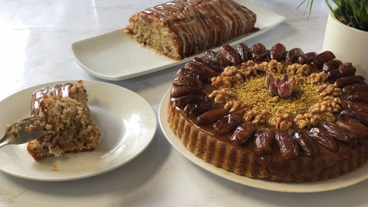 طريقة عمل كيكة التمر الشهية لأيام رمضان