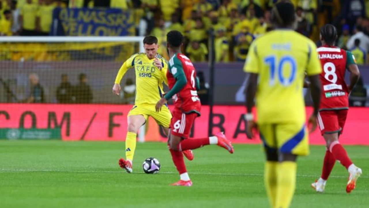 لاعبو النصر السعودي