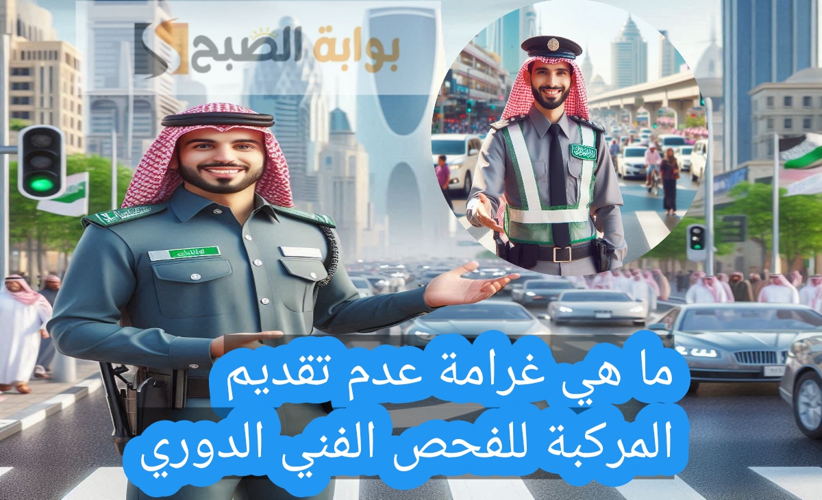ما هي غرامة عدم تقديم المركبة للفحص الفني الدوري