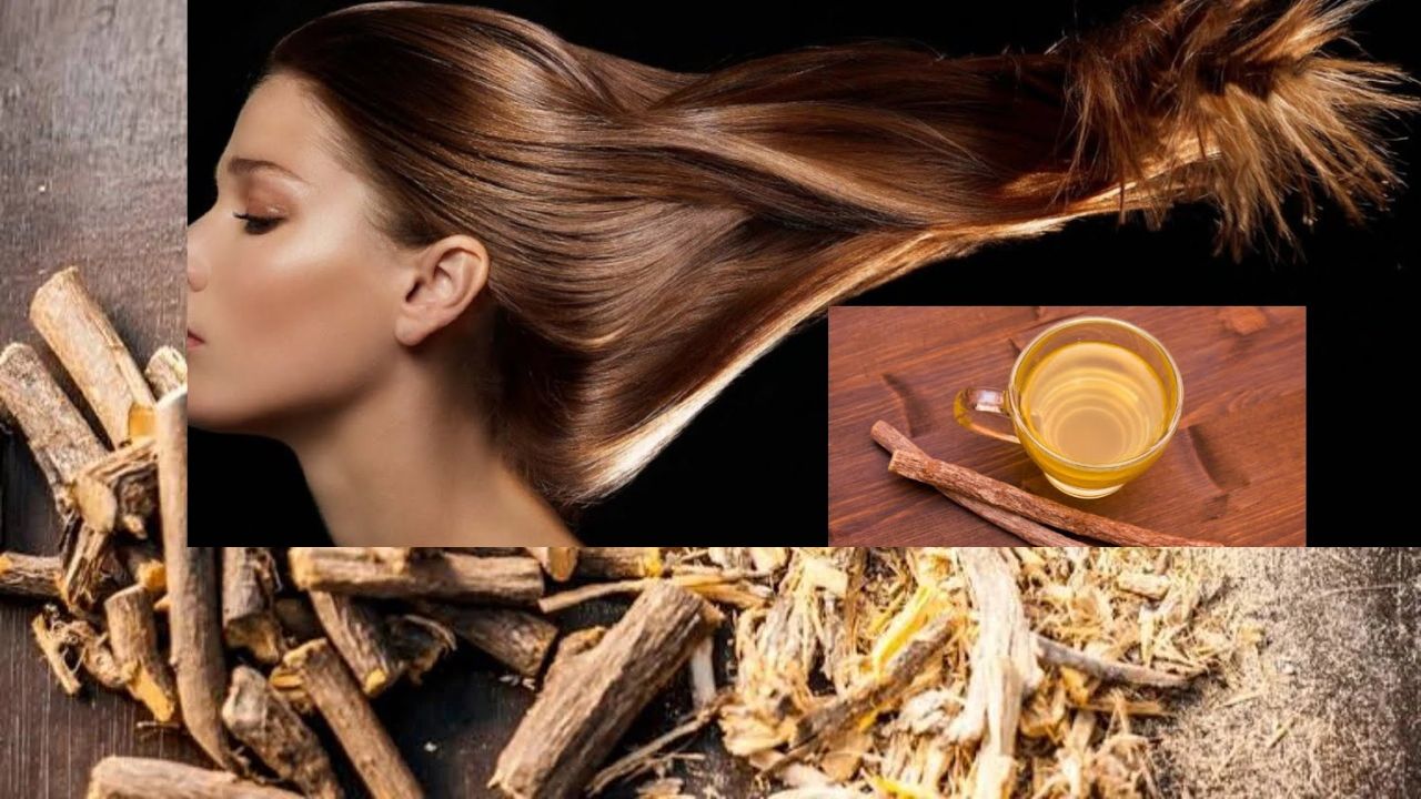 ماسك العرقسوس لفرد الشعر وتكثيفه