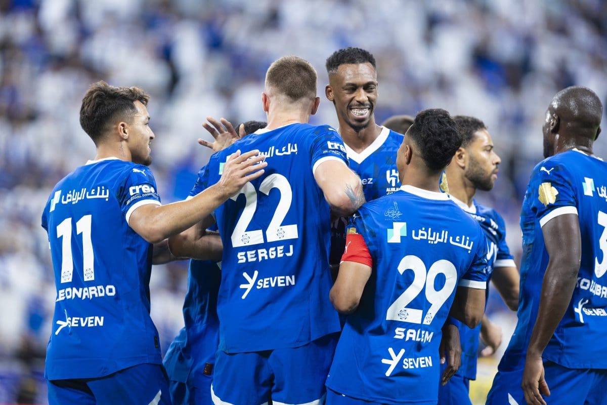 مباراة الهلال ضد الوصل