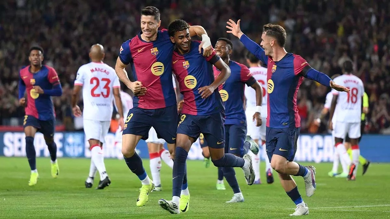 معلق مباراة برشلونة وإشبيلية Barcelona vs Sevilla في الدوري الإسباني