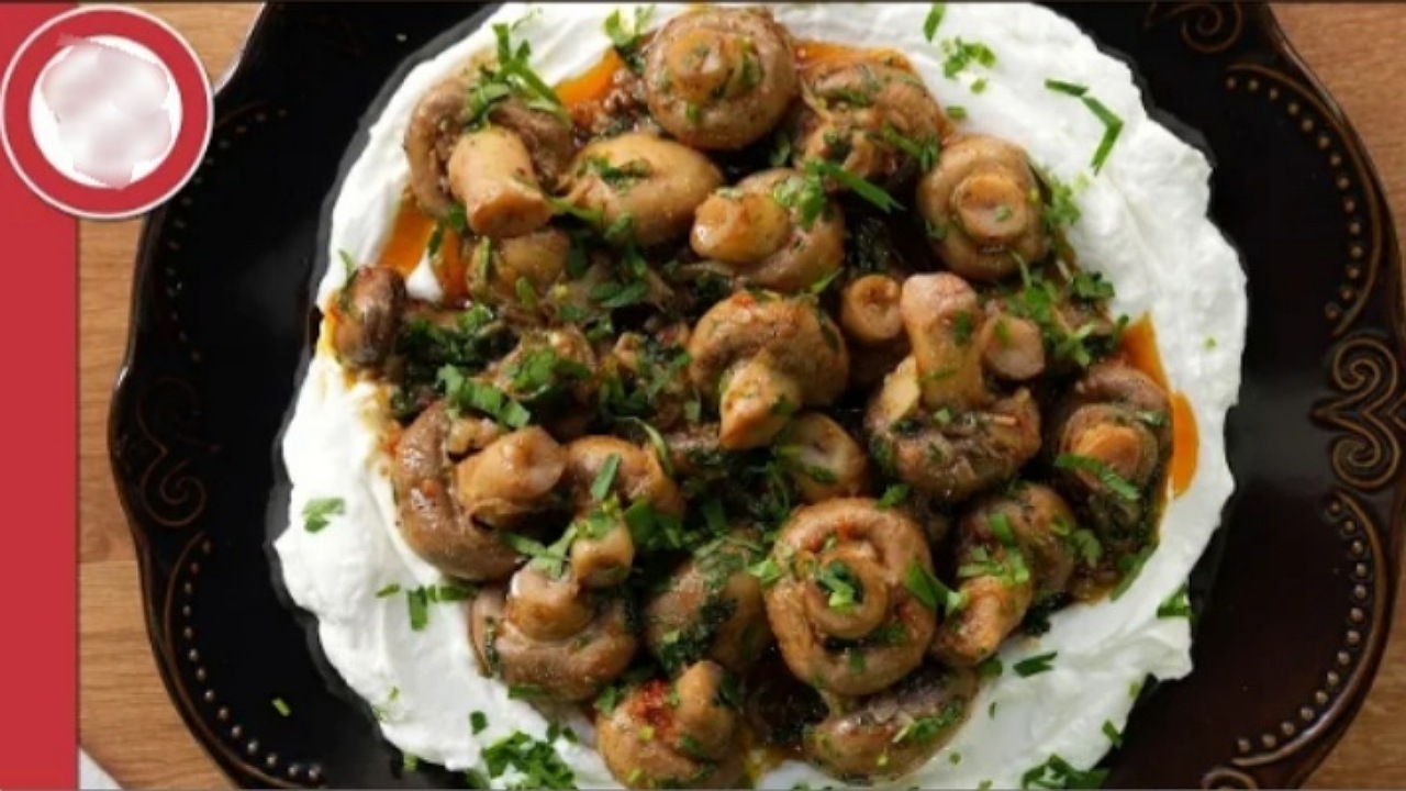 مقبلات الفطر بالزبادي