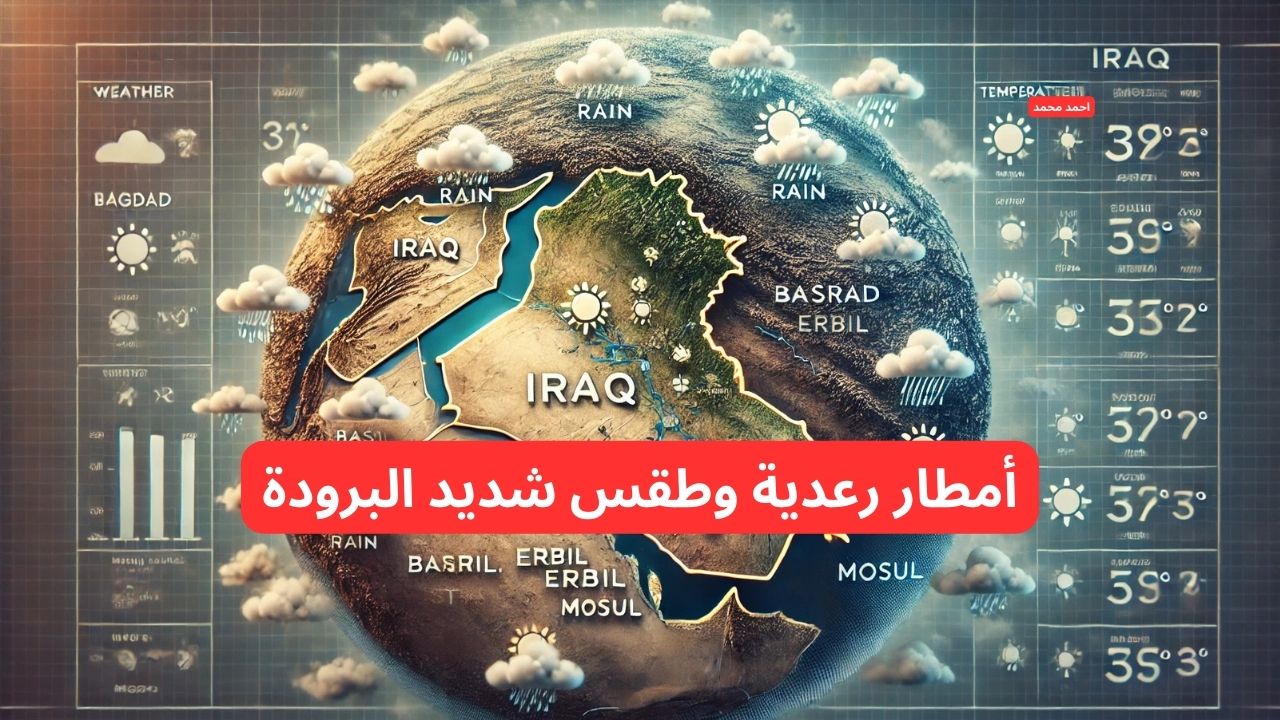 هيئة الأنواء الجوية عن حالة الطقس في العراق هذا الأسبوع بالإضافة إلى طقس العراق الجمعة