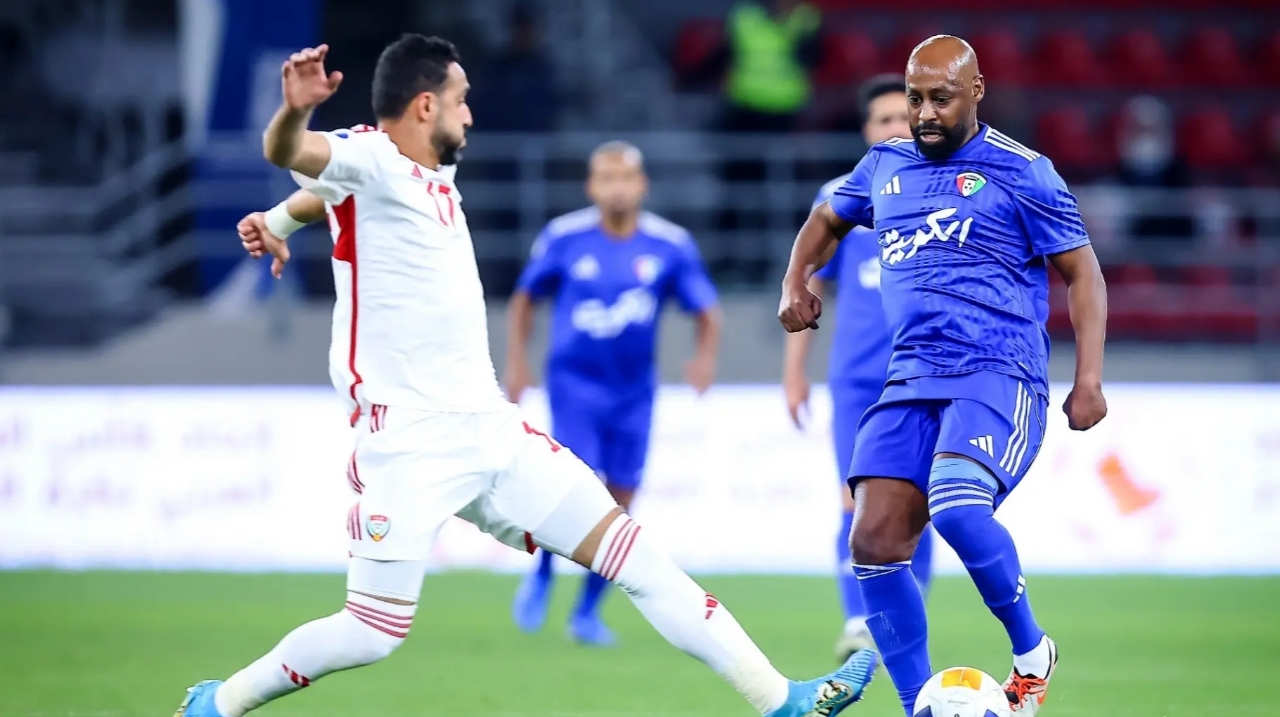 مباراة الكويت وقطر في كأس الخليج لقدامى اللاعبين