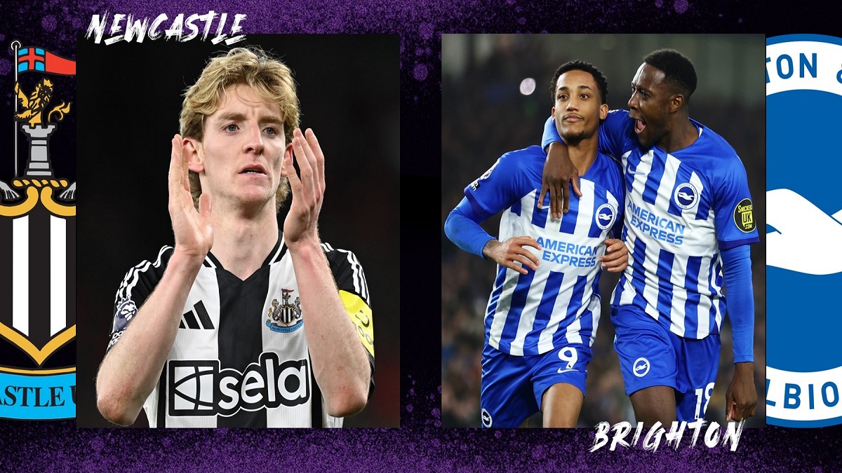Newcastle vs Brighton.. نيوكاسل يونايتد ضد برايتون في الدور 5 من كأس الاتحاد الإنجليزي