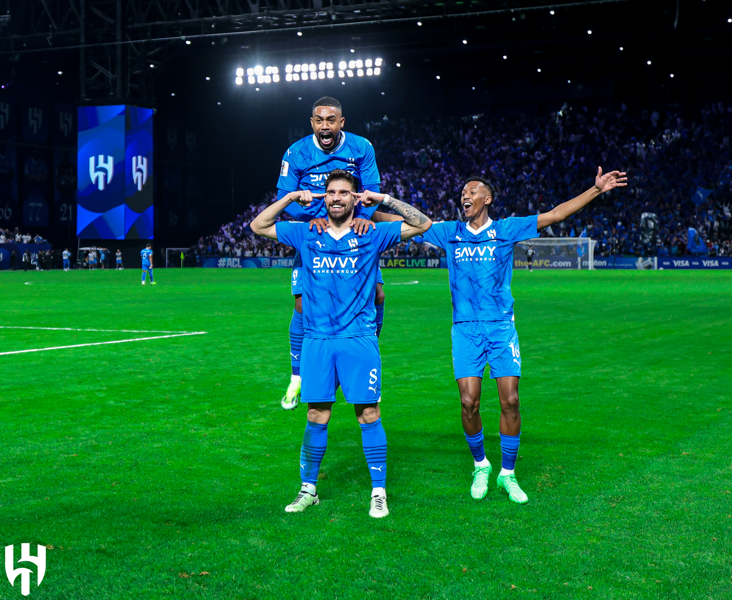 لاعبو الهلال السعودي