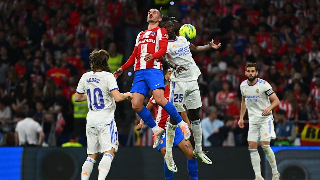 معلق مباراة ريال مدريد وأتلتيكو مدريد