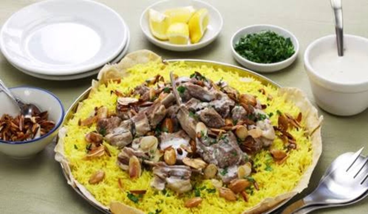 خطوات عمل المنسف