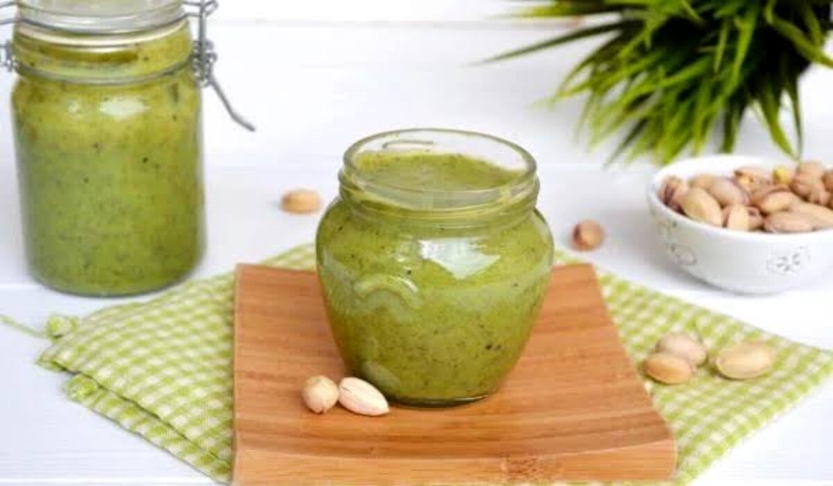 خطوات عمل صوص البيستاشيو في المنزل