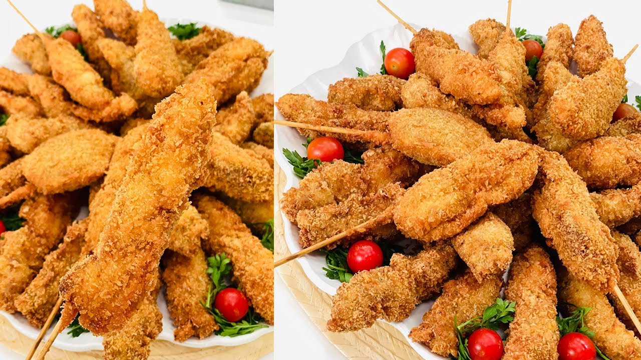 خطوات عمل الفريد تشيكن في المنزل