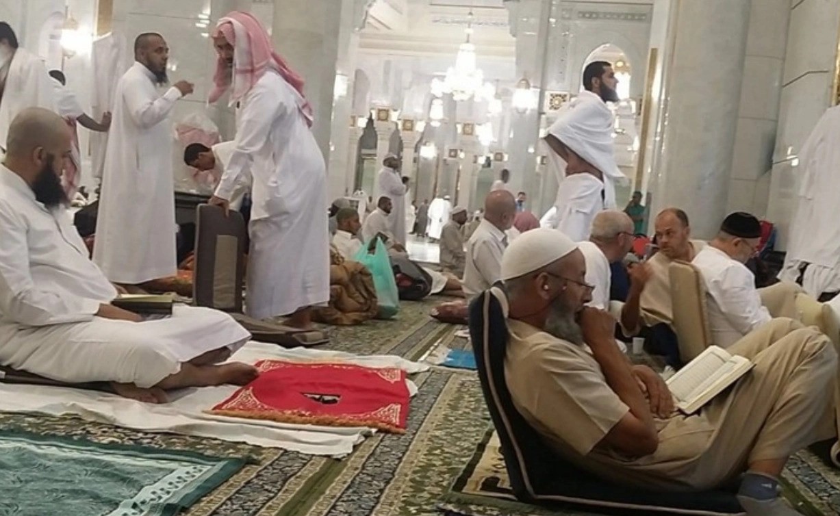 اعتكاف في المسجد الحرام 2025