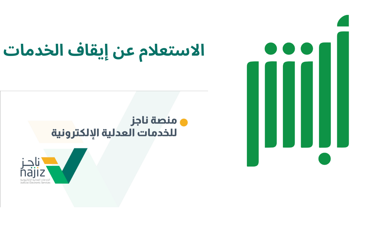 الاستعلام عن إيقاف الخدمات برقم الهوية