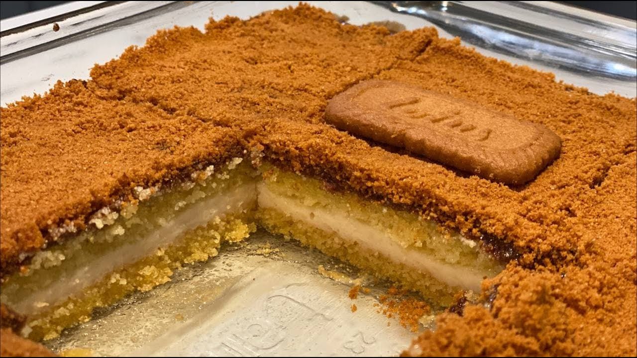 البسبوسة بزبدة اللوتس