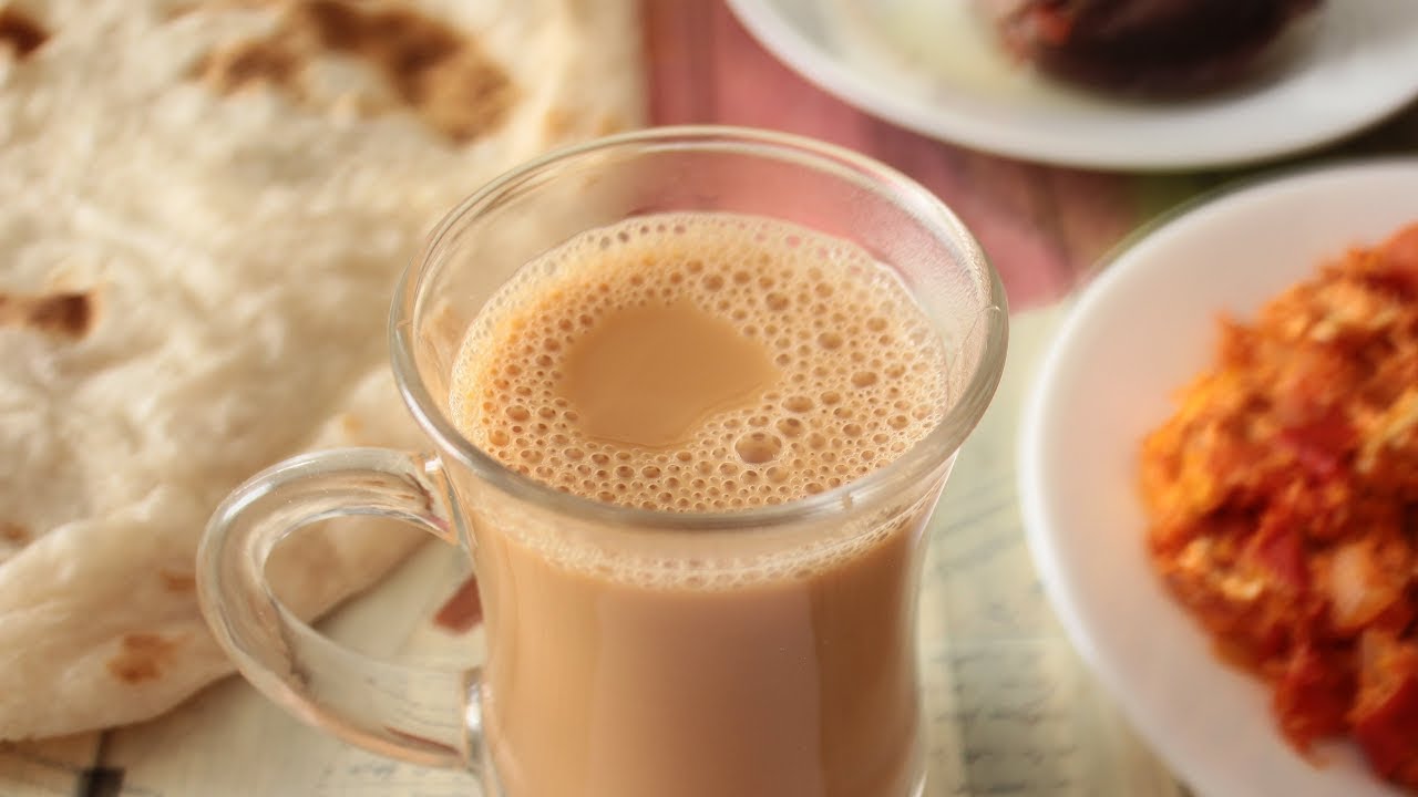 طريقة الشاي بالحليب