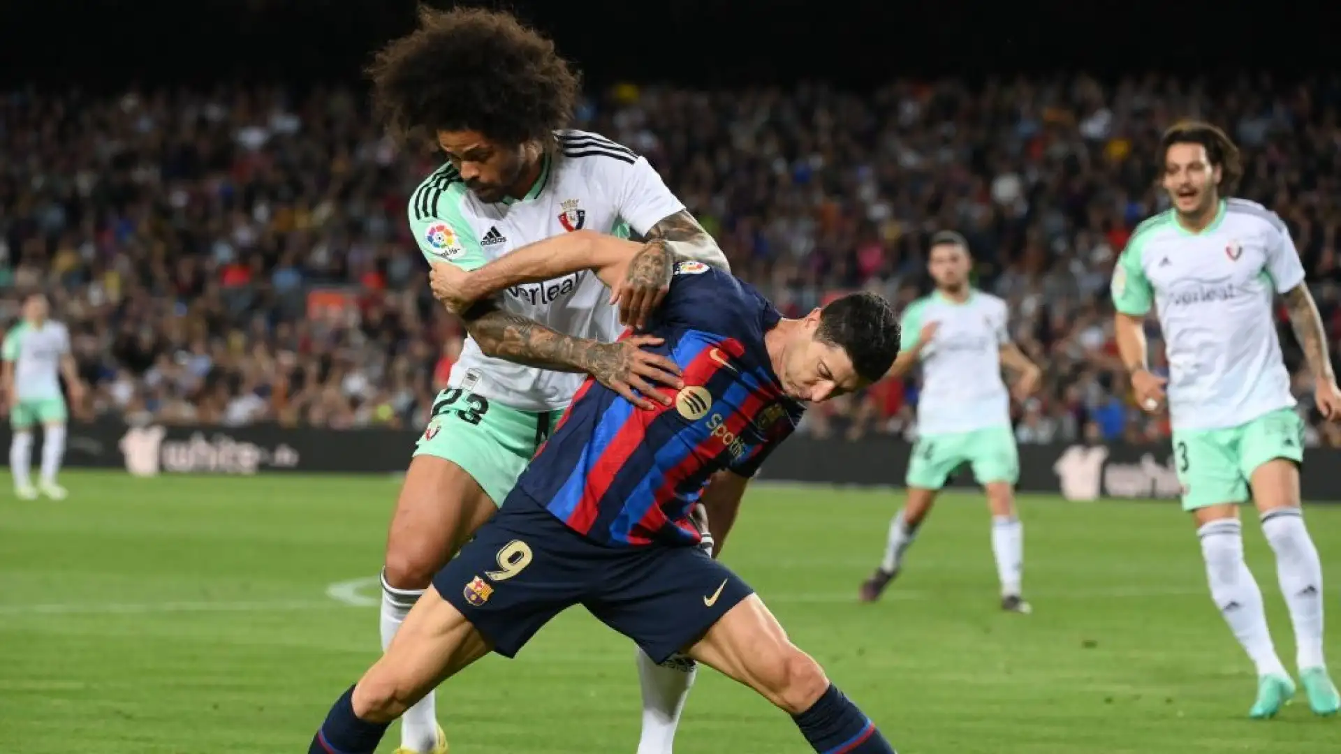 برشلونة وأوساسونا