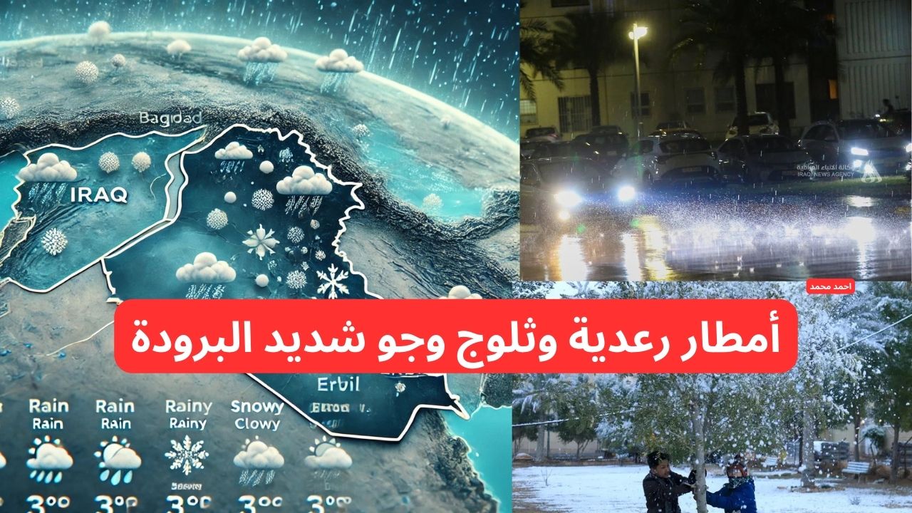 تفاصيل طقس العراق اليوم السبت و حالة الطقس في العراق هذا الأسبوع