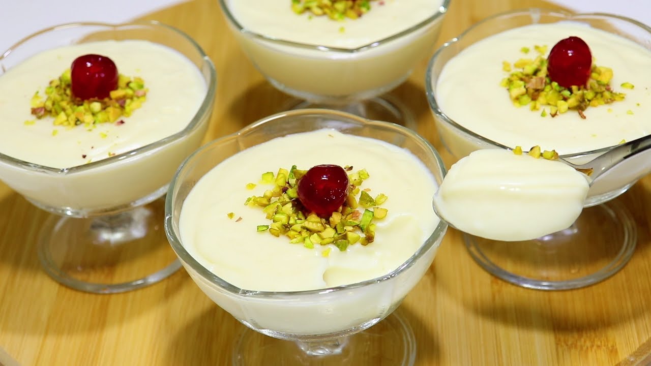 طريقة المهلبية بالنشا