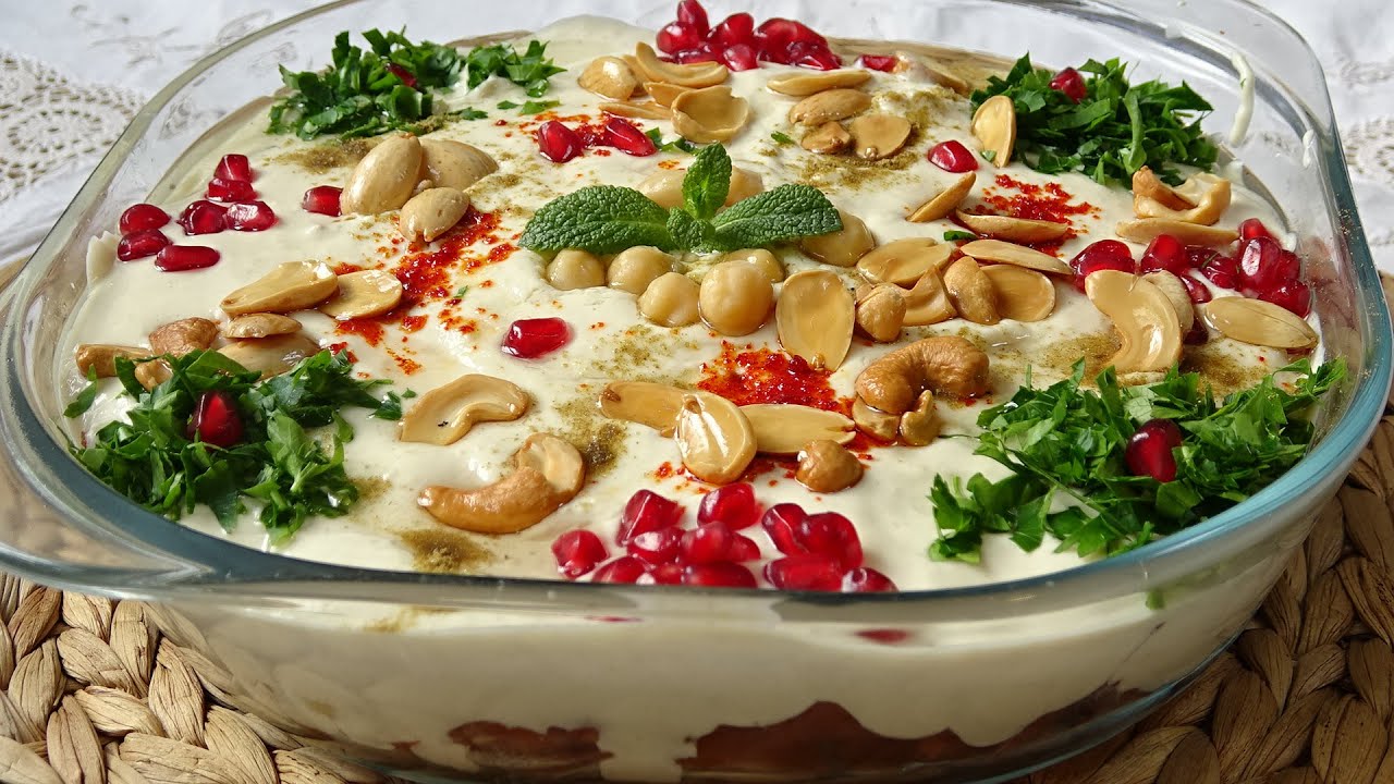 طريقة عمل فتّة الحمص