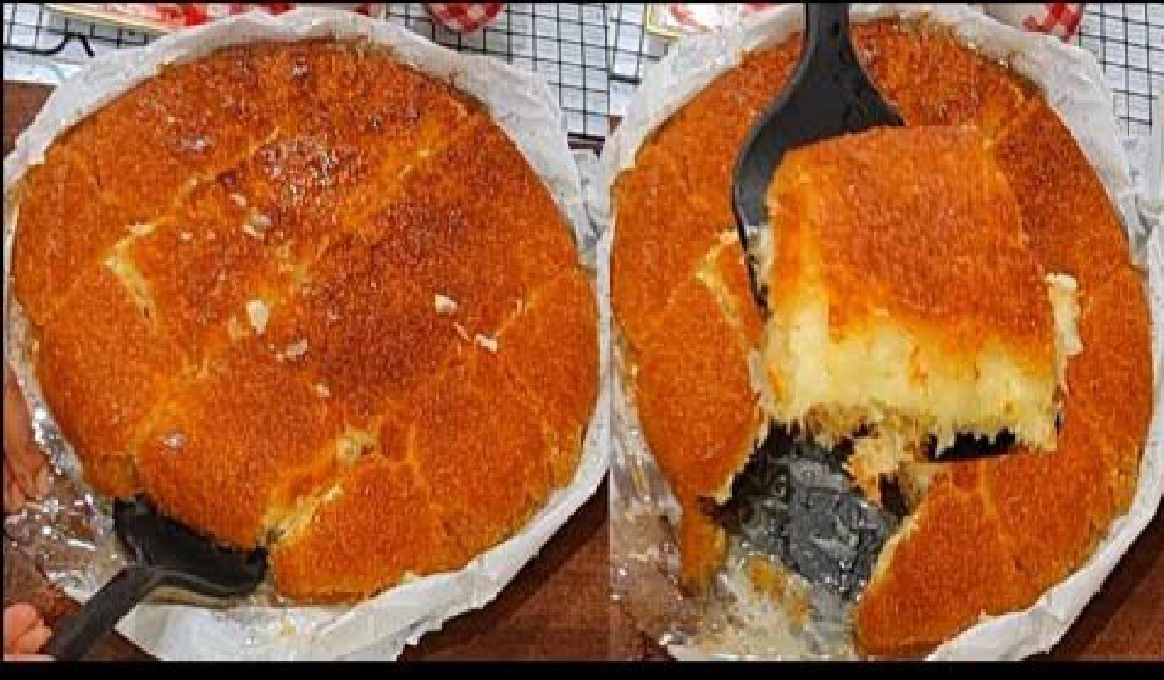 كنافة طاسة بكريمة