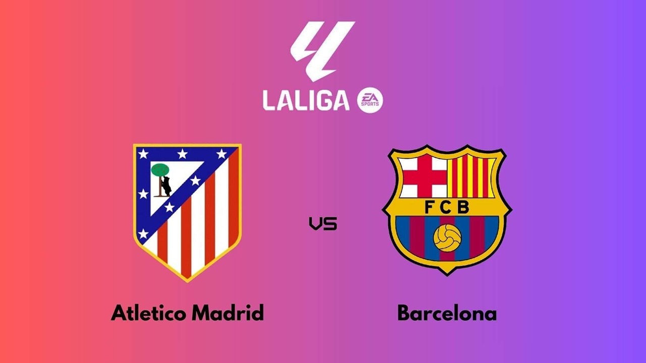 ما القنوات الناقلة لمباراة أتلتيكو مدريد ضد برشلونة Atletico Madrid vs Barcelona في الدوري الإسباني؟