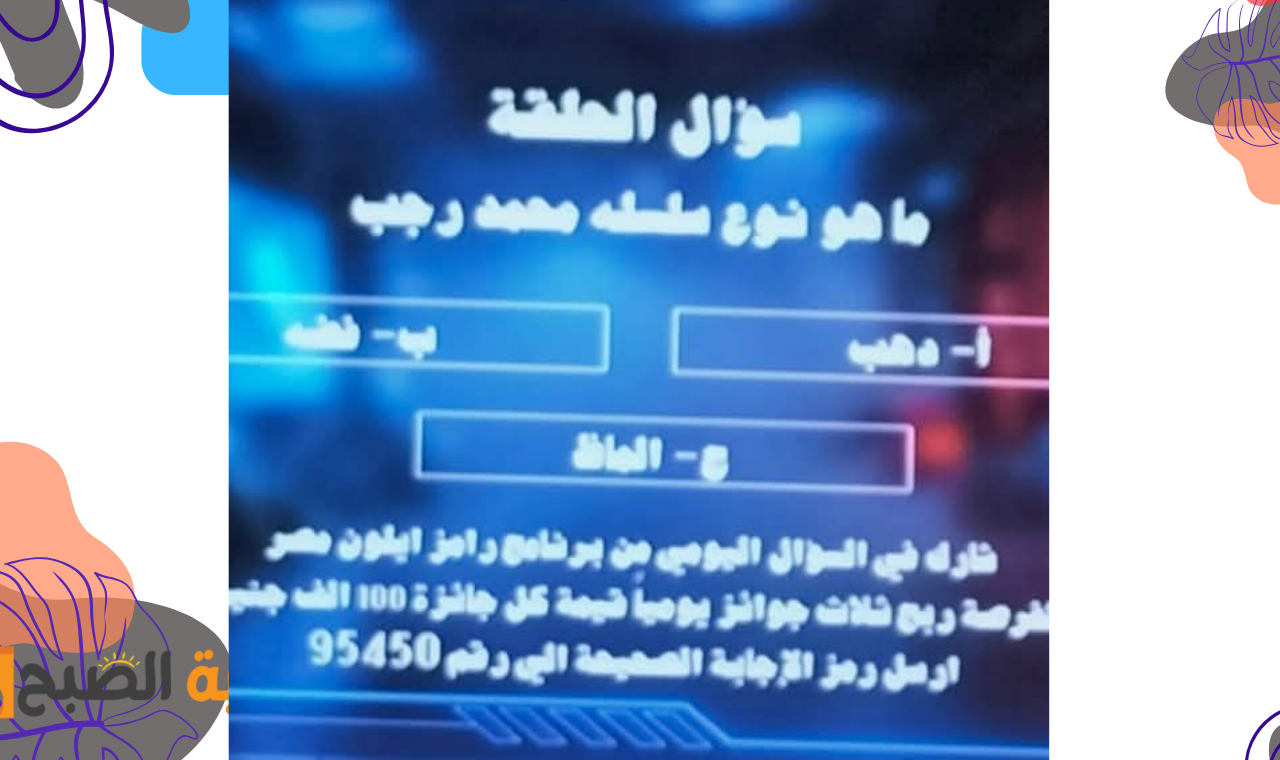 ماهو نوع سلسله محمد رجب
