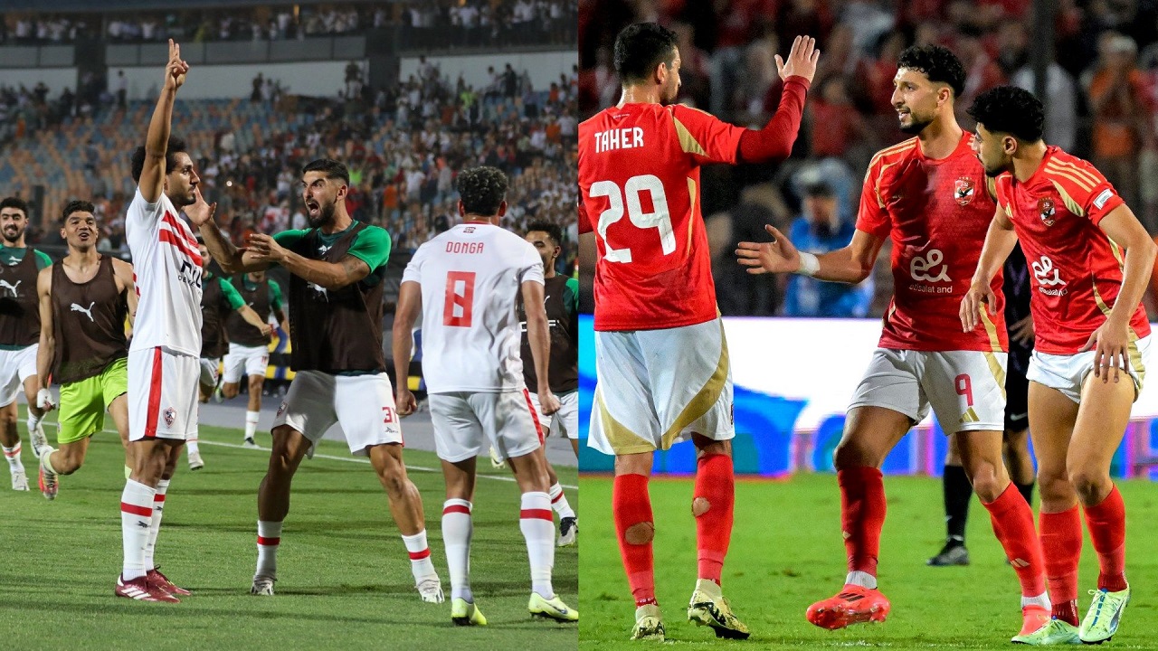 مباراة الأهلي والزمالك في الدوري المصري الممتاز 2025