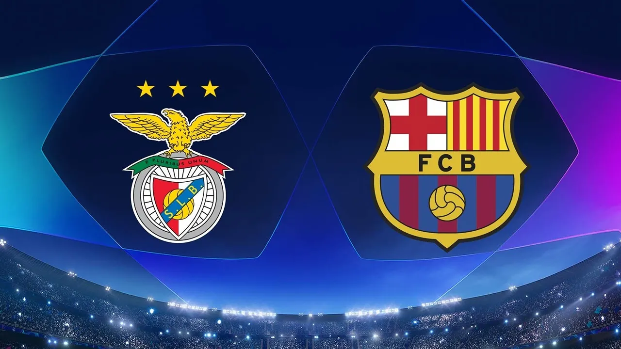 مباراة برشلونة وبنفيكا