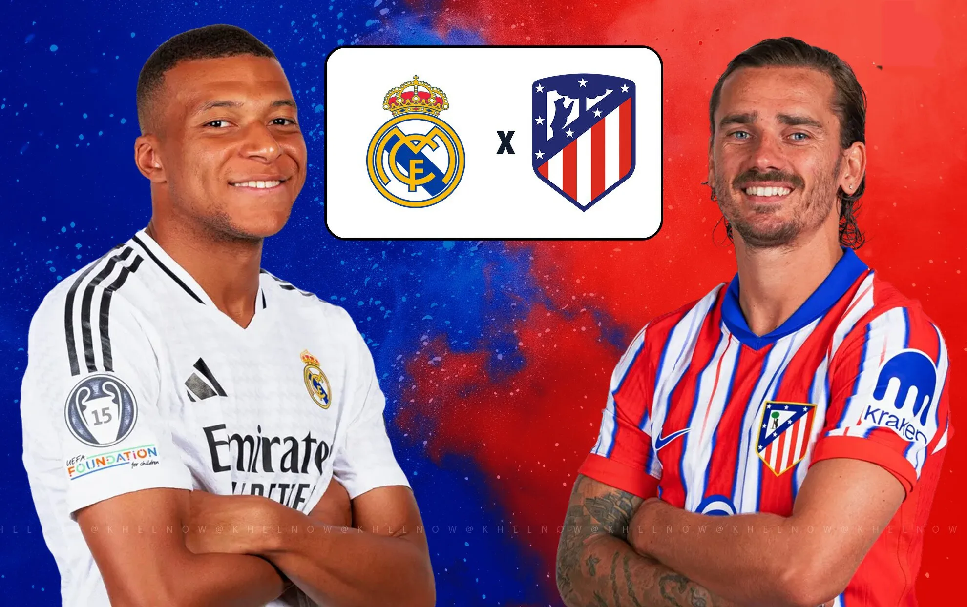 معلق مباراة ريال مدريد ضد أتلتيكو اليوم