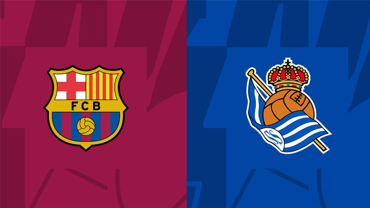 موعد مباراة برشلونة وريال سوسيداد والقنوات الناقلة في الدوري الإسباني